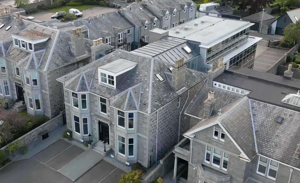 Balmoral Group premises at 70 Queens Road, Aberdeen